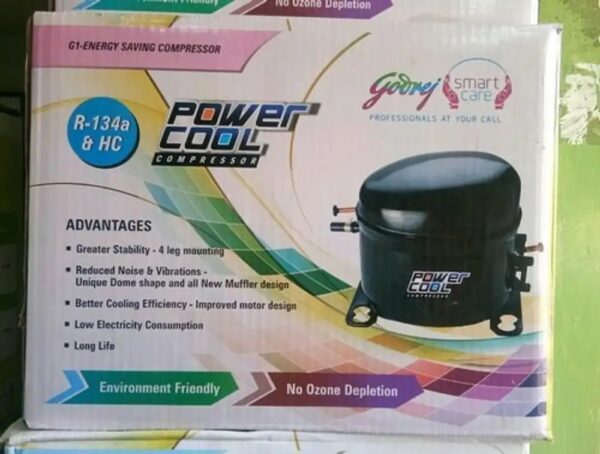 Godrej Power Cool G1 R134a Refrigerator Compressor